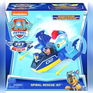 NIB PAW PATROL Spiral Rescue Jet never opened